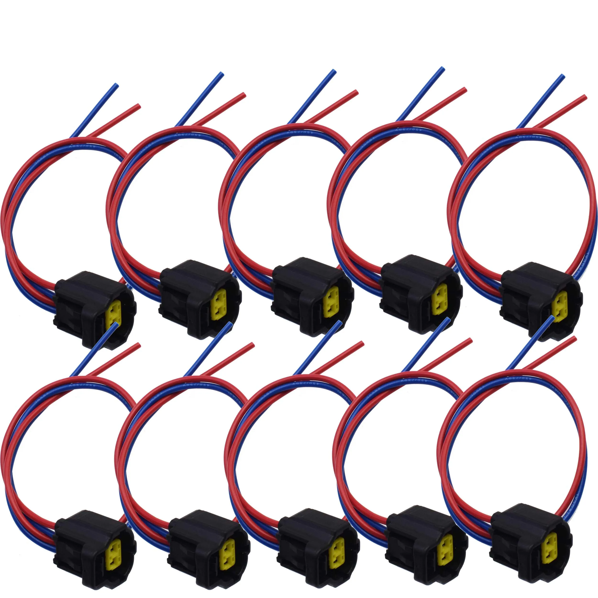 ISANCE Engine Coolant Temperature Sensor Plug Connector WPT-206 1P1562 S-2034 For Ford F-150, F-250, F-250 Lincoln Mercury Mazda