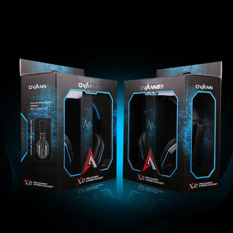 New PS4 Gaming Headset Professional Wired Headset LED Light Gamer Stereo Headset Computer Headset for PS4 PS3 Xbox Mens Gift