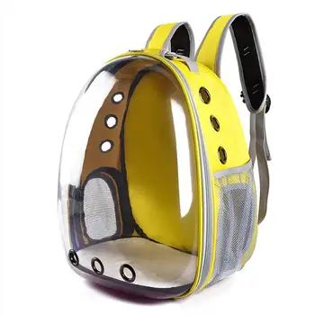 

Pet Space Bags Cat Dog Backpacks Pet Carriers 360 Degree Transparent Sightseeing Space Capsule Bubble Kitten Puppy Shoulder Bags