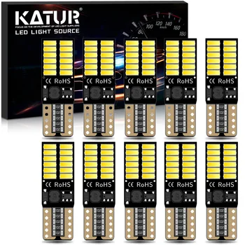 

10x CANBUS T10 W5W Led Bulb Car Interior Light Parking Lamp For Toyota Camry CHR Auris Hilux Verso Wish Prius Celica Ipsum