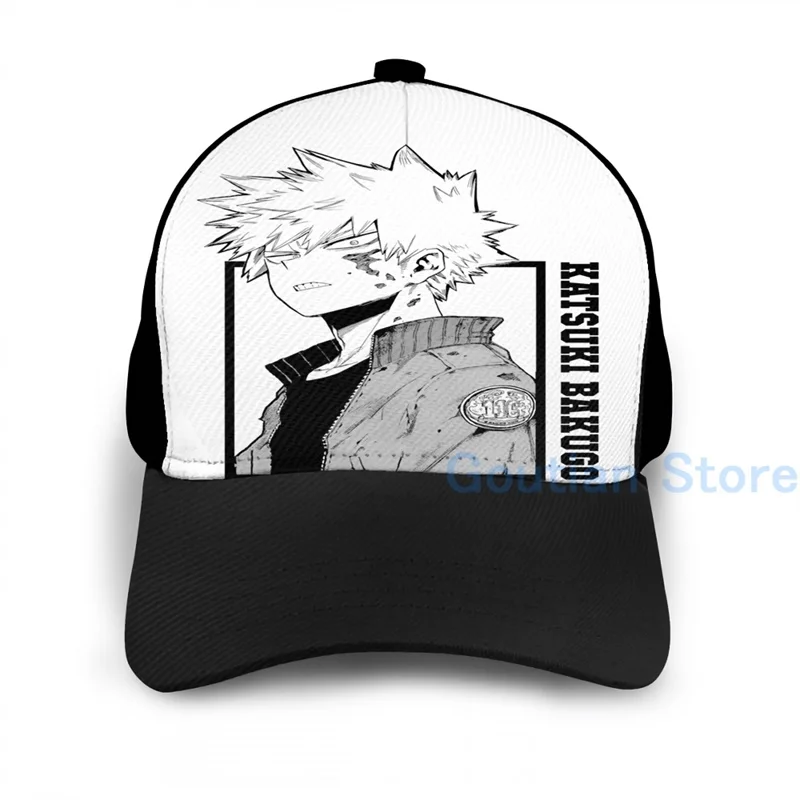 Баскетбольная Кепка унисекс Katsuki Bakugo-Boku с графическим принтом | Аксессуары для