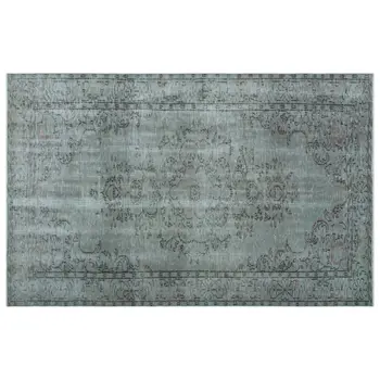 

Handmade Blue Vintage Overdyed Turkish Area Rug 180x275 Cm-5'11''X9'0''