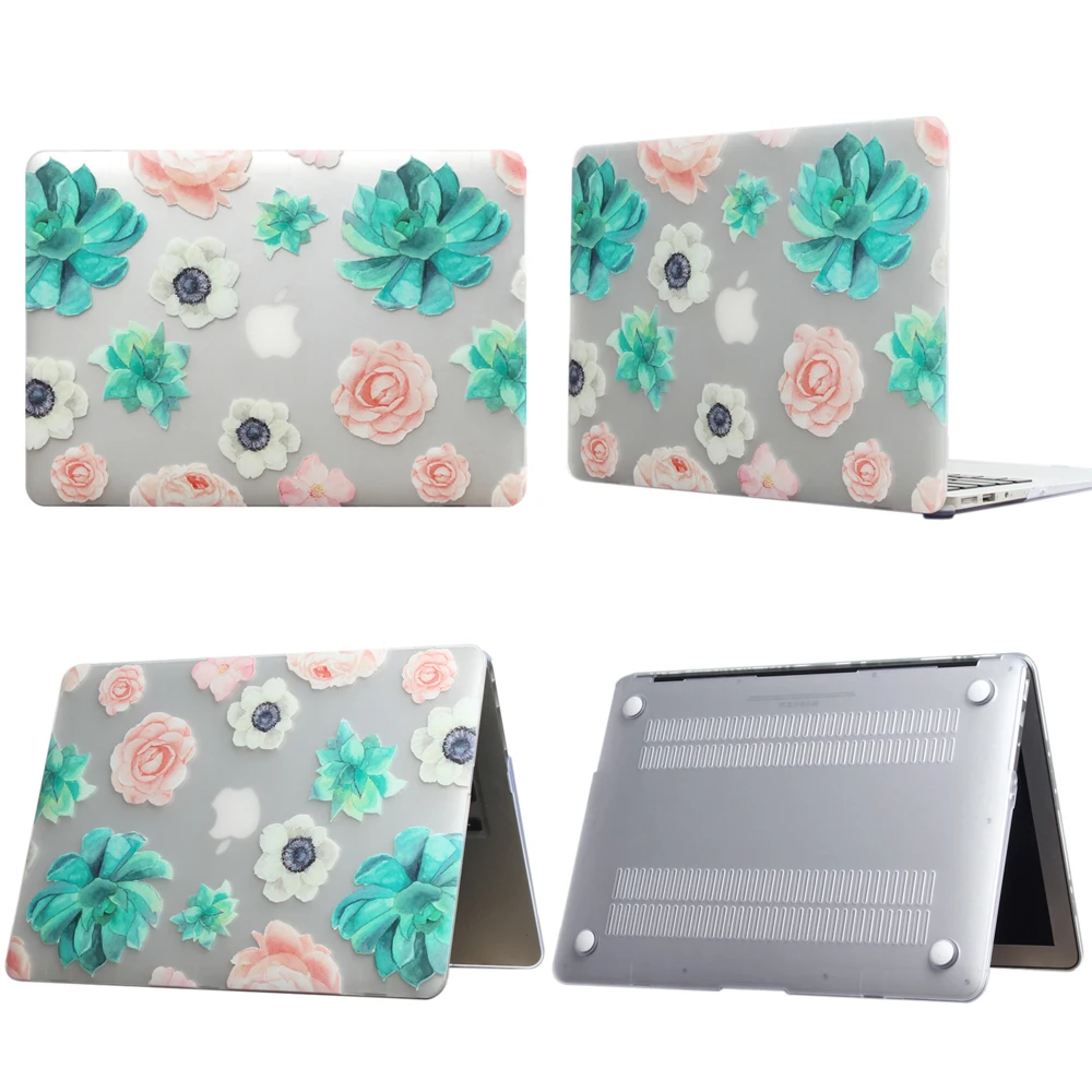DNS A6 3D печать красивый чехол для Apple MacBook Air Pro retina 11 12 13 15 для mac book New Pro 13,3 15,4 дюймов с сенсорной панелью - Цвет: DNS A6