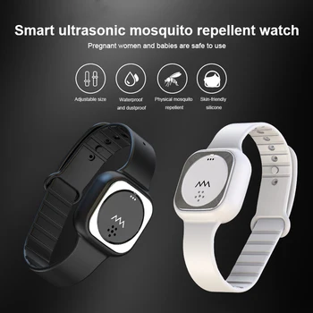 

Ultrasonic Anti Mosquito Smart Bracelet Insect Pest Bugs Repellent Repeller Smart Watch Anti Mosquito Smart Band For Child Adult