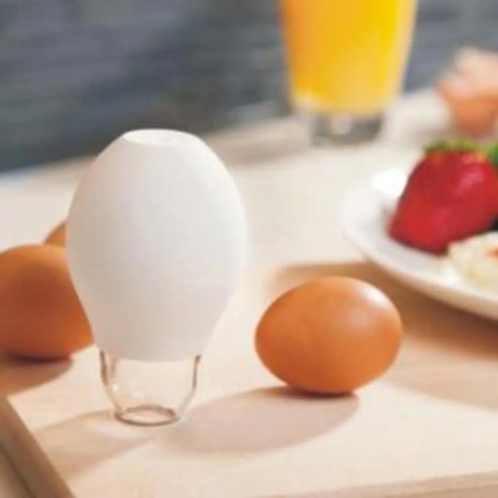 Practical Design Home Kitchen Tools Soft Silicone Egg Seperator Suction Sucker Filter Divider Gadget