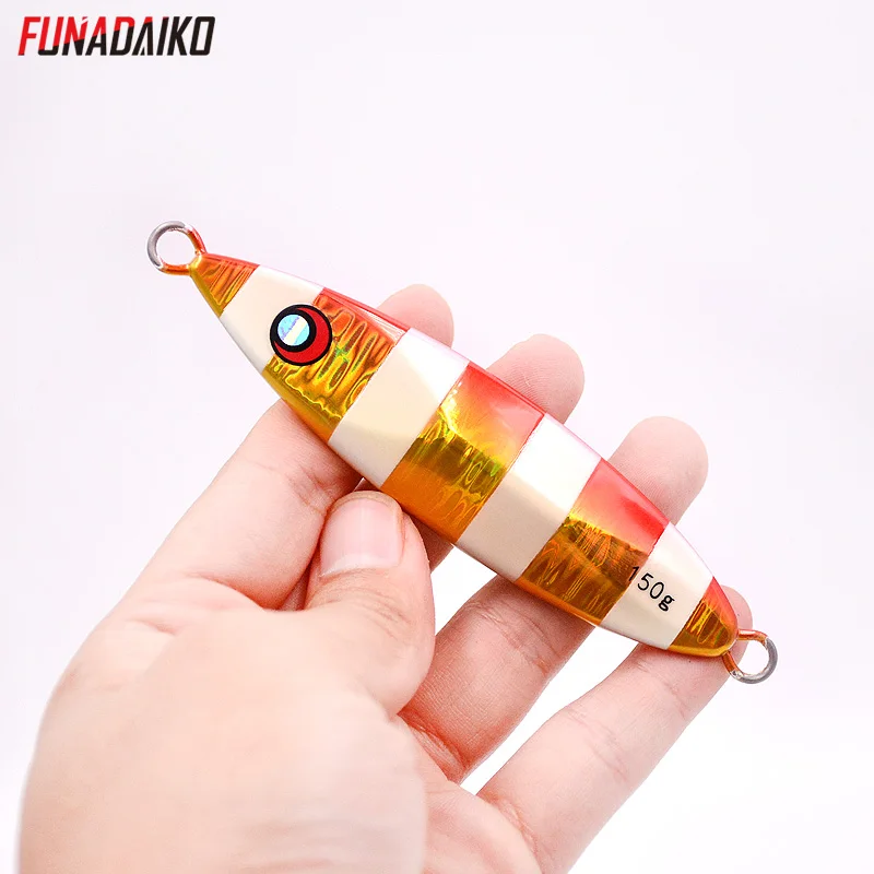 Funadaiko свинцовый джиг isca искусственная металлическая приманка светящаяся