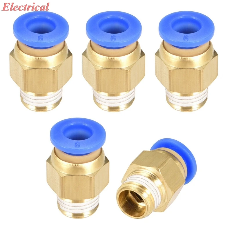 

Пневматические быстроразъемные фитинги с наружной резьбой 1/8G, 6 мм