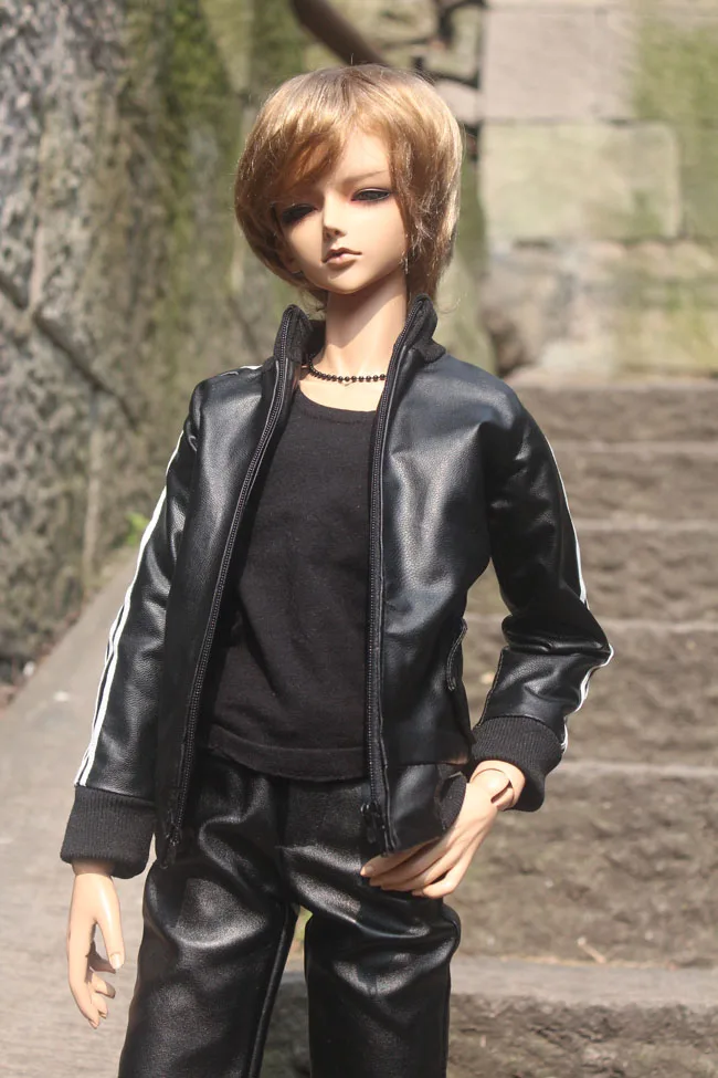 1/4 1/3 BJD кукла кожаная куртка пальто Одежда Аксессуары для BJD/SD ID72 сильный дядюшка, не включает в себя куклы, обувь, парик и другие E2621