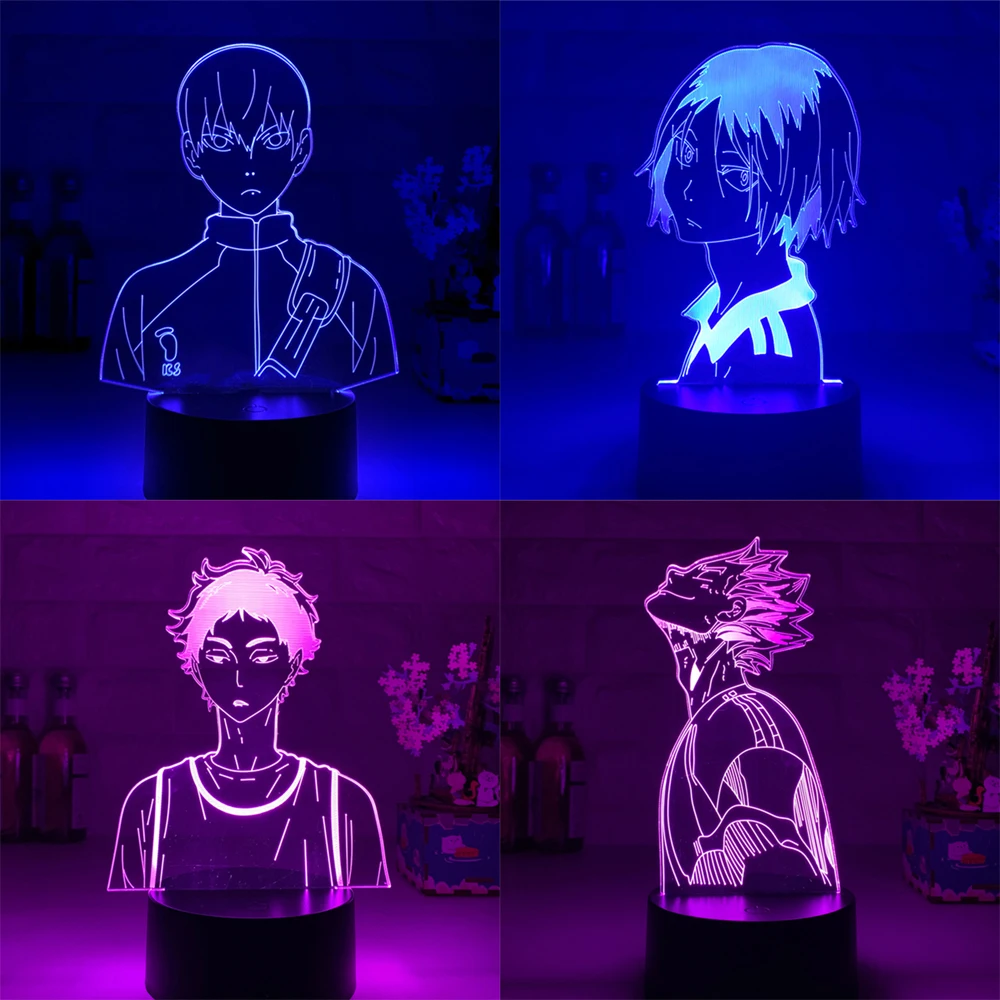 

Anime Character Night Light Yingshan Bedroom LED Light Decoration Children's Birthday Night Light Children's Gifts Anime Light