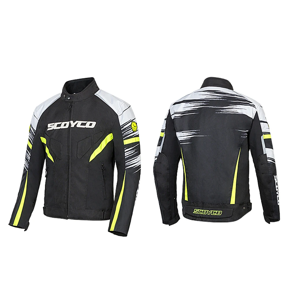 SCOYCO, водонепроницаемая мотоциклетная куртка, Chaqueta Moto, зимняя куртка для мотокросса, мотоциклетная куртка со съемной защитой, 3 цвета