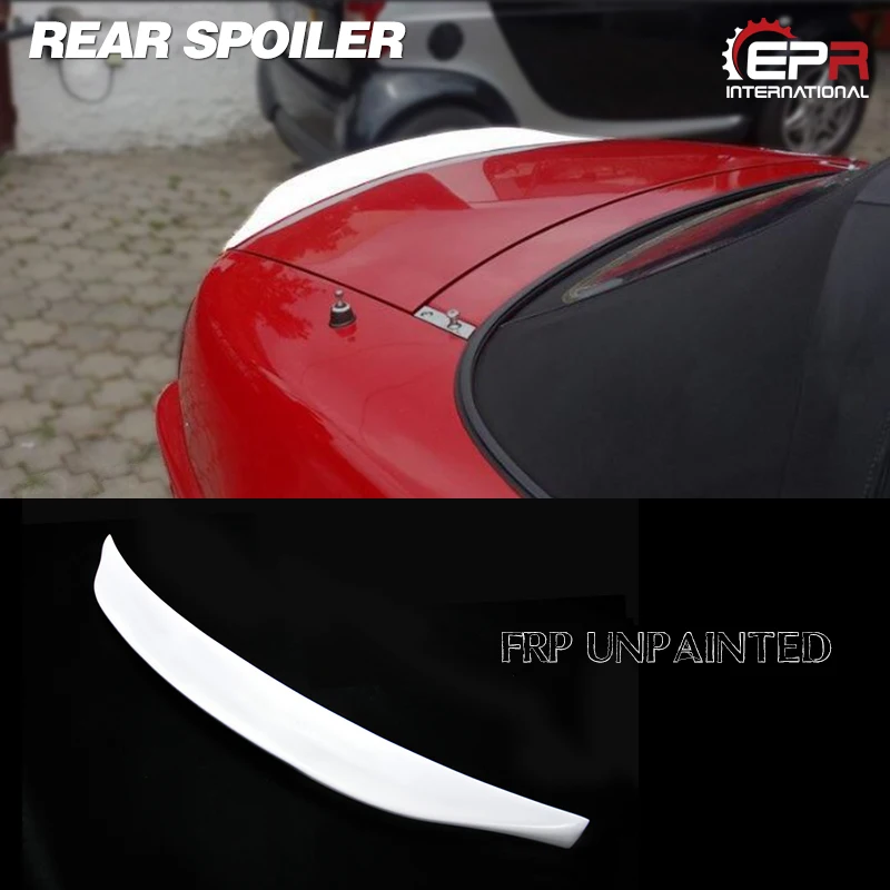 MX5 NA MK1 Miata тип 2 FRP стекловолокно Ducktail задний спойлер для Mazda стекловолоконный