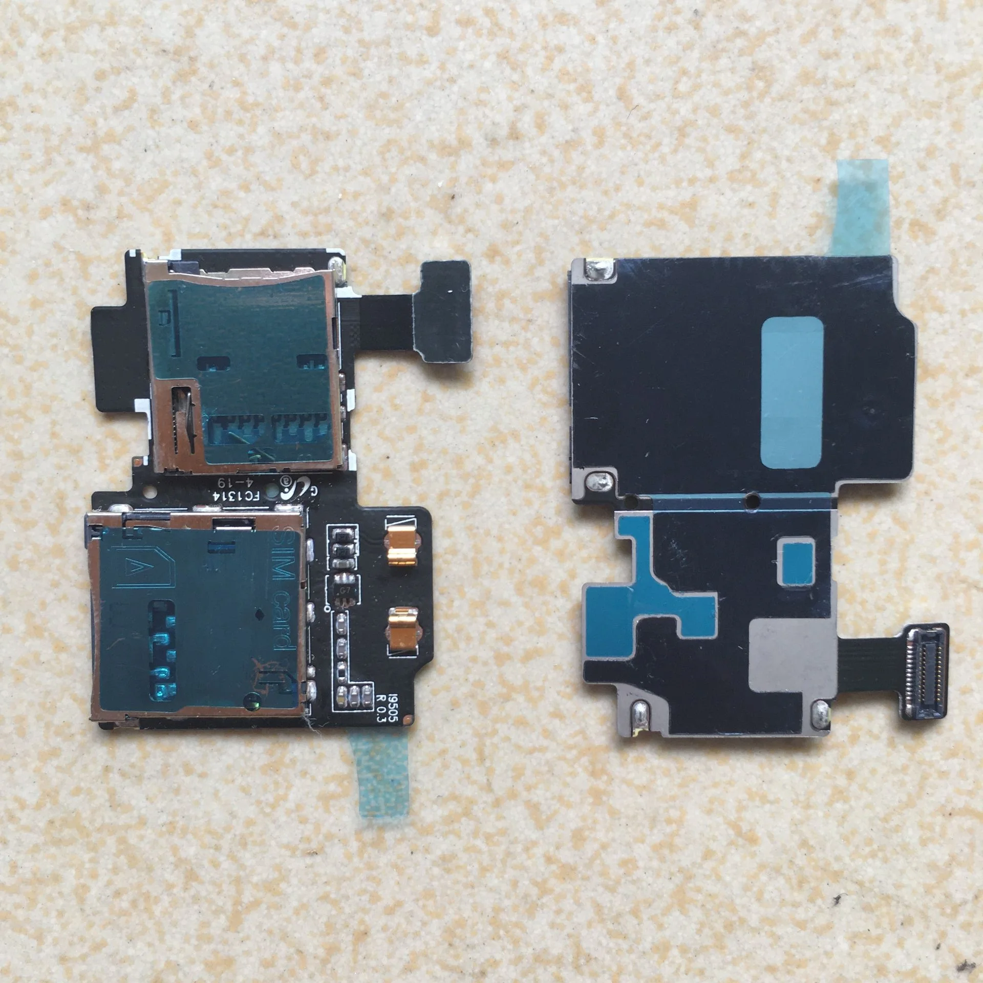 I9505 Sim Flex для Samsung Galaxy S4 Новый Micro SD лоток sim-карты слот Держатель чтения замена