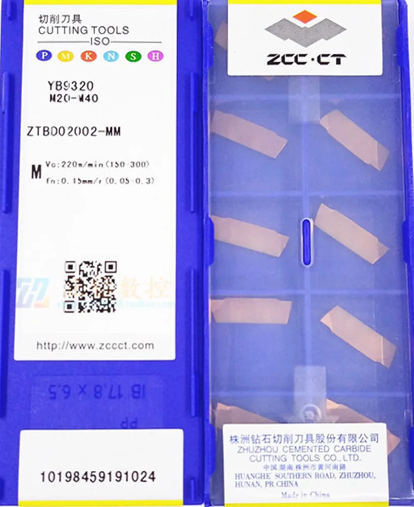 ZTBD02002-MM YB9320 YBG302 YBG205 YBG202 100% original ZCC,CT Carbide ...