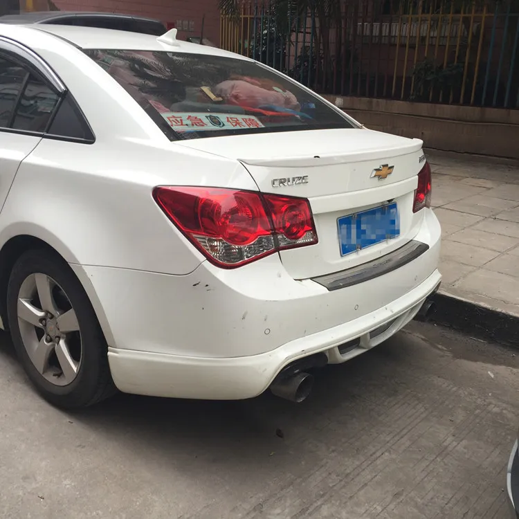 Спойлер из АБС пластика для Chevrolet Cruze автомобильное заднее крыло спойлер с
