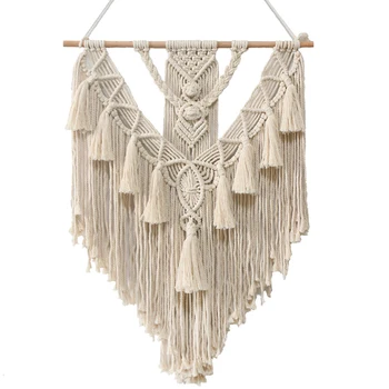 

1pc Wall Hanging Decoration Exotic Tassel Bohemian Hanging Tapestry Wall Tapestry Hanging Carpet For Interior Wall Home