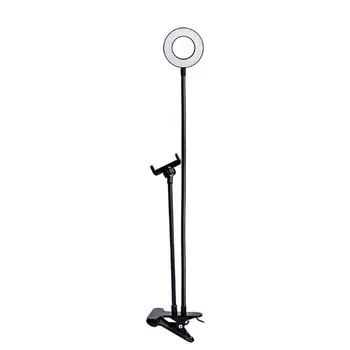 

Cell Phone Mobile Holder Photo Studio Selfie LED Ring Light for Youtube Live Stream Portable Makeup Stand
