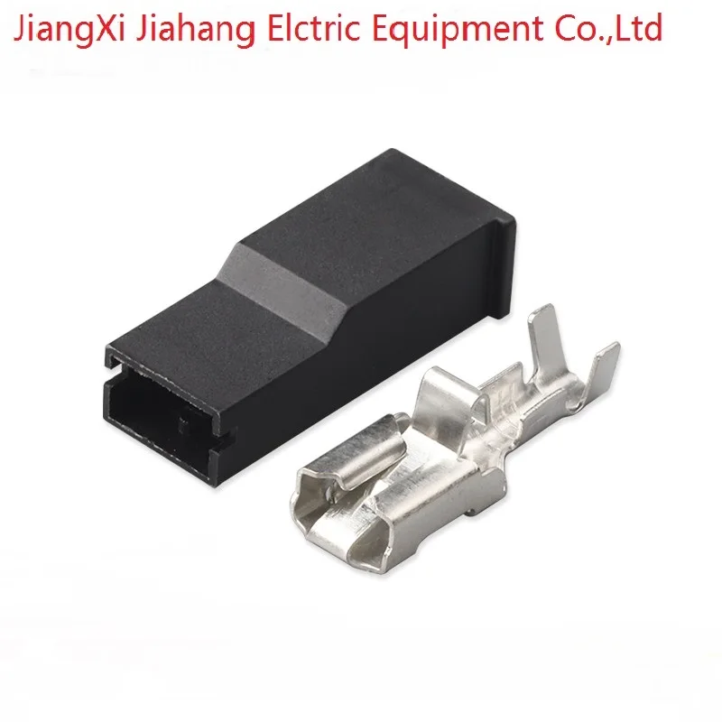 

171809-3 Free shipping 200sets DJ7015-6.3-21 1Pin AMP Car Electrical Wire Connectors for VW,BMW,Audi,Toyota,NISSAN