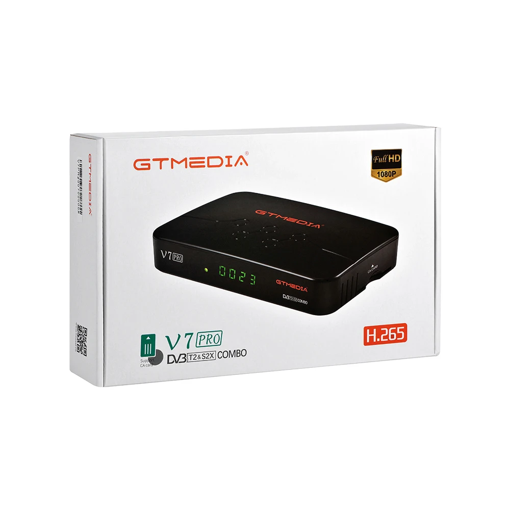 de satélite suport h.265 powervu biss chave