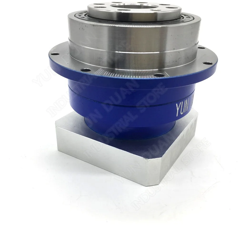 

10:1 Ratio 14mm Input Flange Output Planetary Helical Gearbox Reducer 6000rpm for 60mm Flange 200W 400W 600W Servo Motor Robot