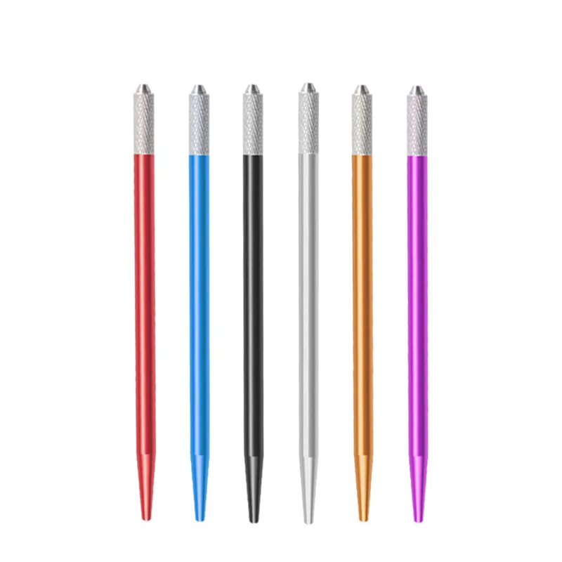 Lápiz de Microblading para maquillaje, nuevo equipo de Metal, Manual, maquillaje de cejas, maquillaje, lápiz de Microblading, 1 Uds.