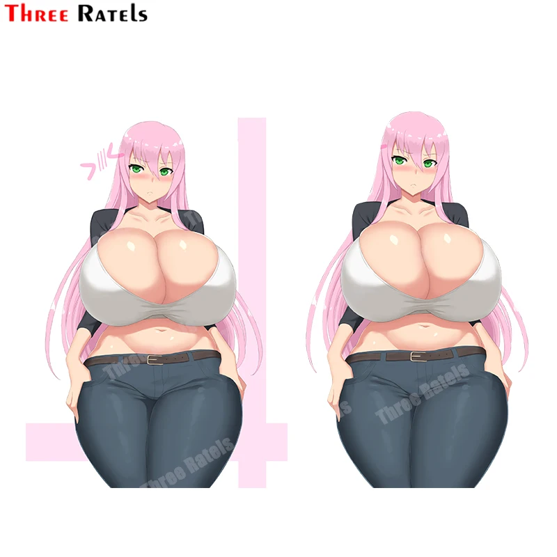 

Three Ratels B737 CM Kodama Amagi Big Tits Stickers For Laptop Luggae Skateboard Decoration Vinyl Material Decals