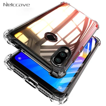 

50 Pieces Airbag Shockproof Cases For Xiaomi Redmi Note 8 Pro 7 6 5 5A 4 4X Prime Clear Phone Case Soft TPU Transparent Cover