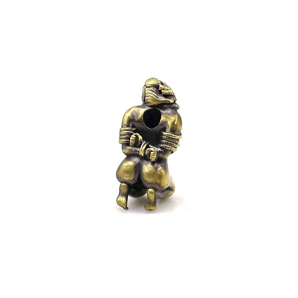 Outdoors DIY Tools EDC Brass Geisha Knife Beads Lanyard Pendants Key Rings Accessories paracord accessories,outdoor accessories