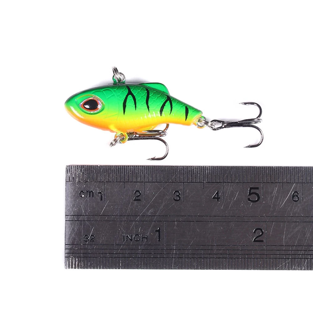 3.5cm Fishing Lure Sinking Mini Crankbait Vibration Artificial Hard Bait Winter Ice Fishing Wobbler Bass Fishing Tools Tackle