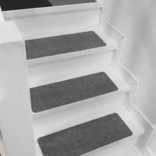 10 шт лестничный ковер "протектор" коврик самоклеющийся нескользящий моющийся ступенька коврик для лестницы RT99