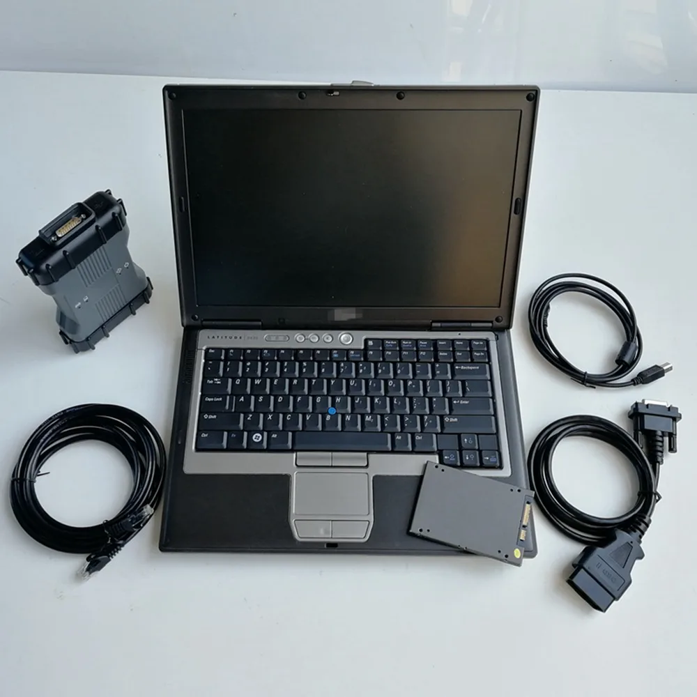 MB sd c6 SD Подключение C6 V12/ x-запись с DOIP протокол+ используемый ноутбук D630+ жесткий диск для автоматической диагностики инструмент готов к работе - Цвет: C6 D630 SSD