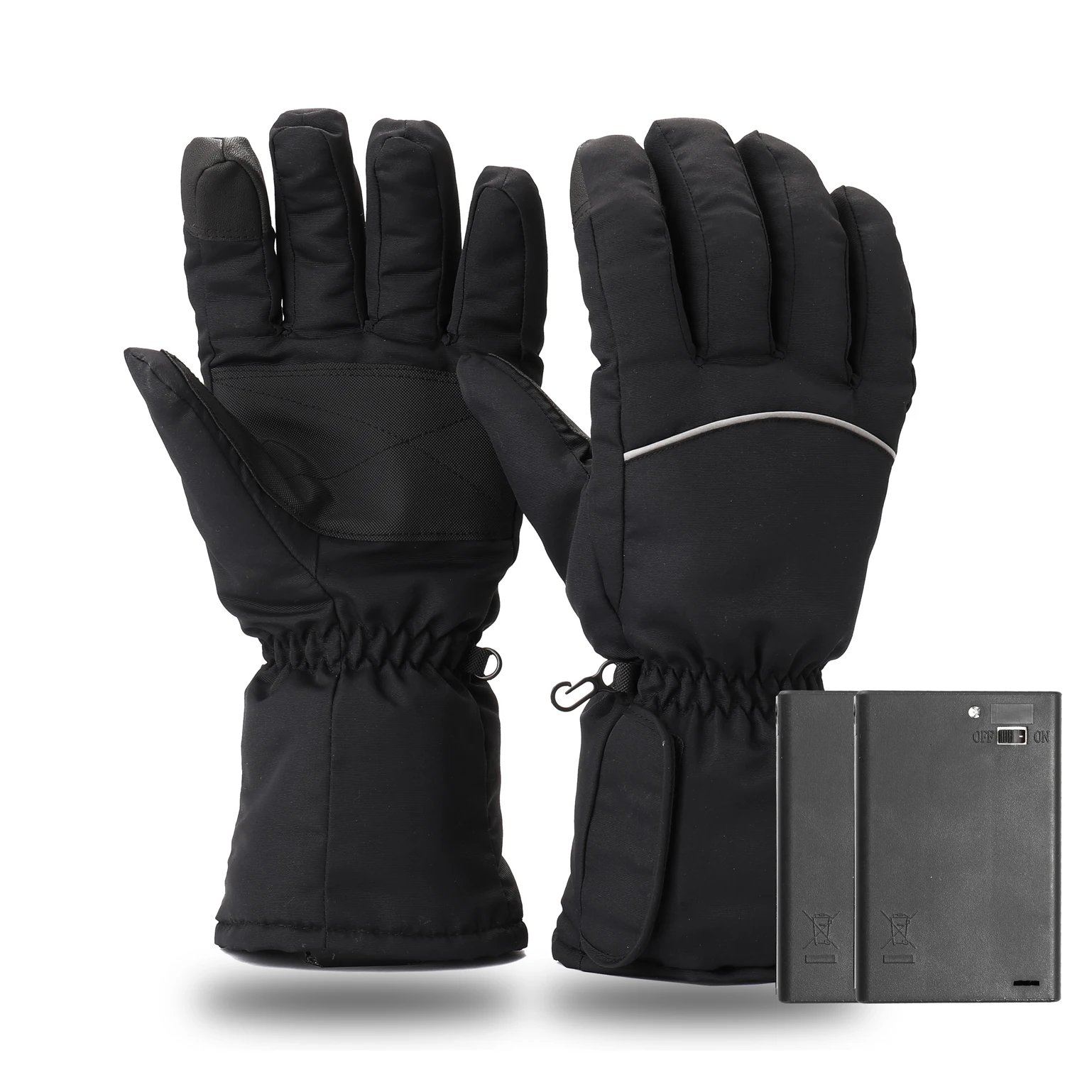 Мотоциклетные Перчатки Водонепроницаемые с подогревом Guantes Moto сенсорным экраном