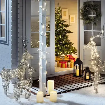 

10/20/30m LED Fairy Lights Outdoor Garland String Light Wedding Lights Tree Party Christmas Holiday Decoration Lighting Gar Y5B1