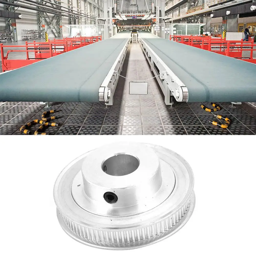 

2GT Synchronous Gear Reducer Transmission Pulley 80 Teeth Timing Pulley Bore 5/8/10/12/14mm for 6mm Wide Timing Belt wheel