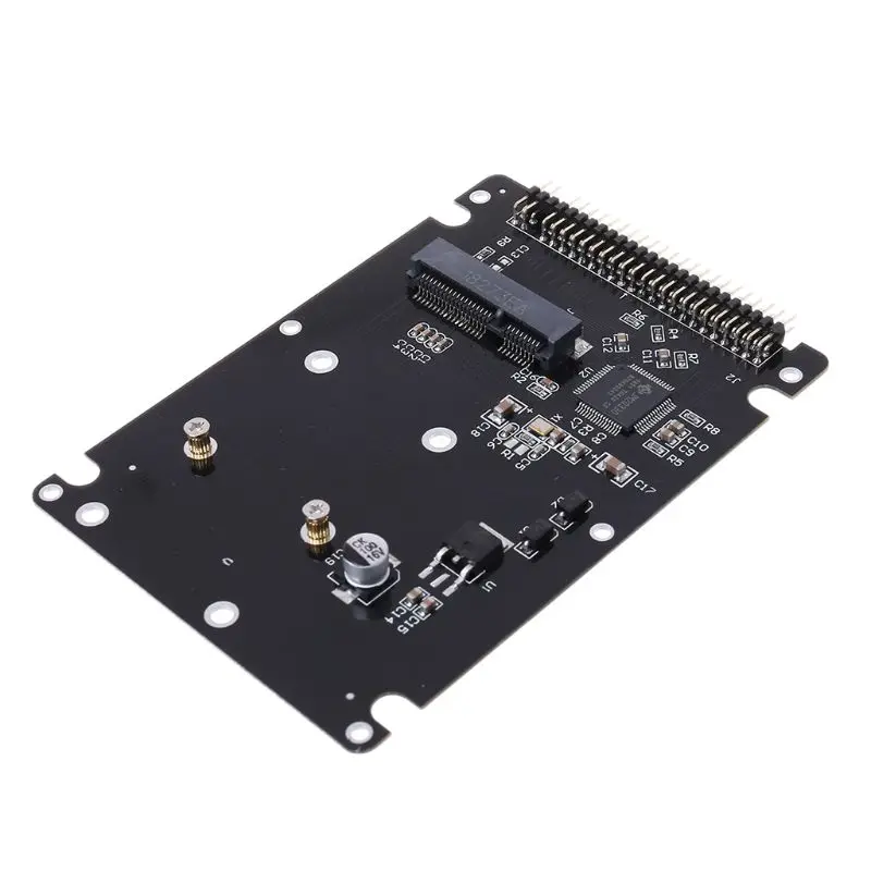 Мини SATA mSATA SSD жесткий диск для 44Pin IDE адаптер с корпусом чехол 2," HDD