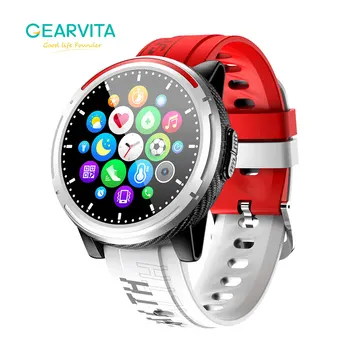 

GEARVITA S26 Smart Watch Bluetooth Call/Music Heart Rate Blood Pressure/Oxygen Waterproof Remote Camera L13 L16 Smartwatch