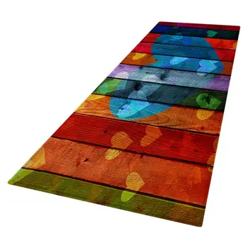 

Creative Europe Type 3D Printing Carpet Hallway Doormat Anti-Slip Bathroom Carpet Floor Mat Absorb Kitchen Mat 2019