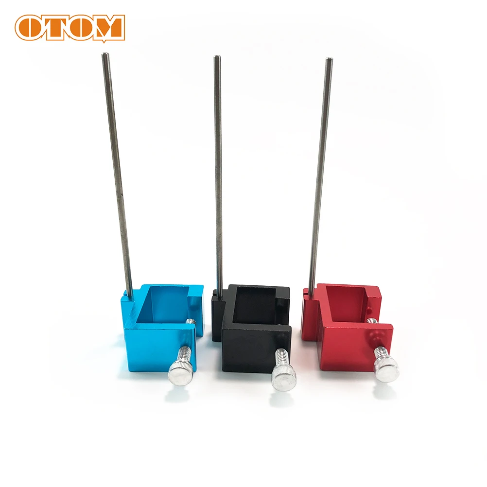 OTOM Universal Chain Adjusting Alignment Tool Metal Blue Design For Dirt Pit Bike Motorcycle ATV Motocross Motorbike Accessories