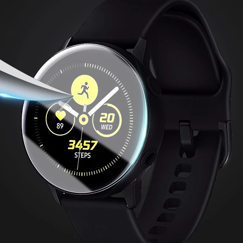 2 шт 10D против царапин водная пропитанная гелем пленка для samsung Galaxy Watch 46 мм 42 мм gear S2 S3 S4 Защитная пленка для экрана