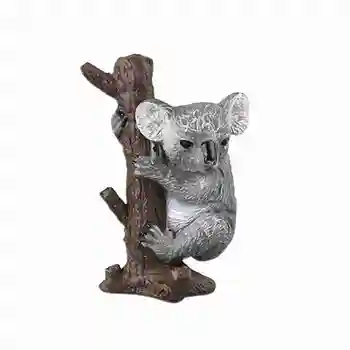 

Cute Cartoon Simulation Koala Model Wild Animals Kangaroos Model Kids Toy Gift Koala Figurine Educational Toys Home Decor Kits