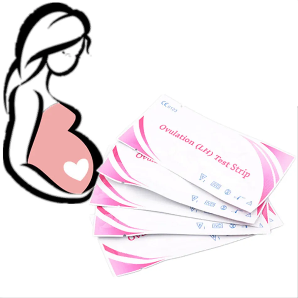 

1pc ovulation test strip Pregnancying test PH Test Strip saliva and urine pregnancy Tests strips Early pregnancy paper