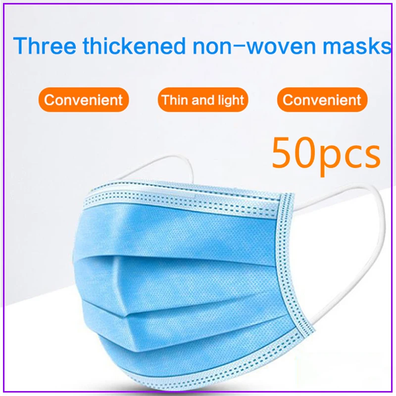 

3 Layers Filter Profession Anti Virus Earloop Mask 12 Hours Fast Shipping In Stock 3m mondmaskers fpp3 mulut cubre filter maski