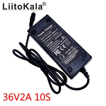 

LiitoKala 10S 36V2A charger 42V 2A Charger 100-240V Input Lithium Li-ion Charger For 36V Electric Bike and wo-wheel Vehicle