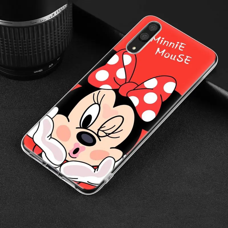 Милый мультяшный Микки Минни силиконовый чехол для huawei P30 P20 Pro P10 P9 P8 Lite P Smart Z плюс NOVA 3 3i 5i 5 5Pro