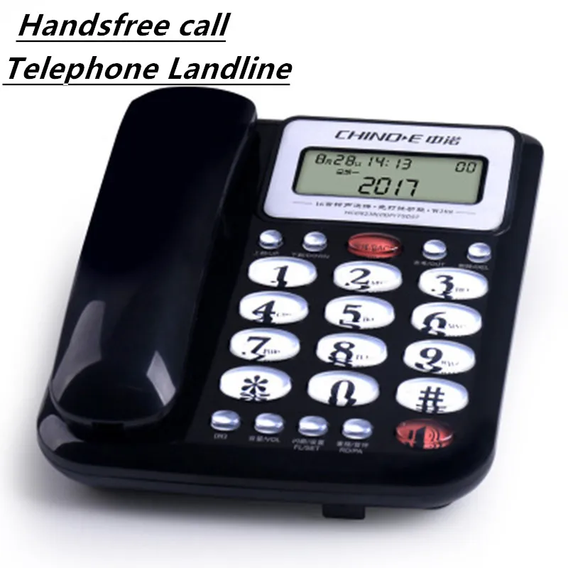 

W288 Fashion Ideas phone Handsfree Call Telephone Landline Wired Business Office Home Fixed Seat Telephone кнопонй елеон