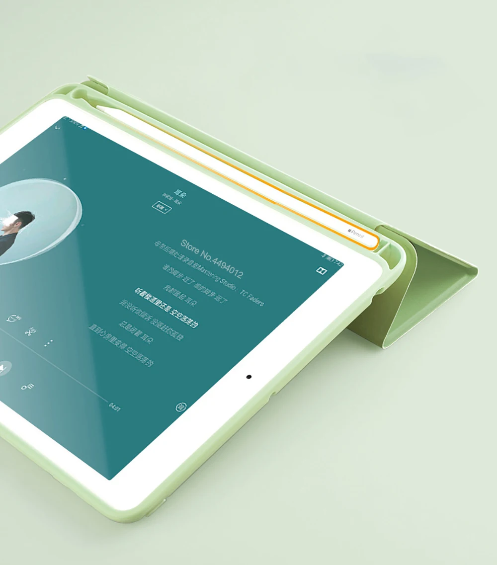 Мягкий силиконовый чехол для iPad mini 5, умный чехол с подставкой и функцией автоматического пробуждения/сна с карандашом,, 7,9 дюйма, A2124, A2125, A2126, A2133