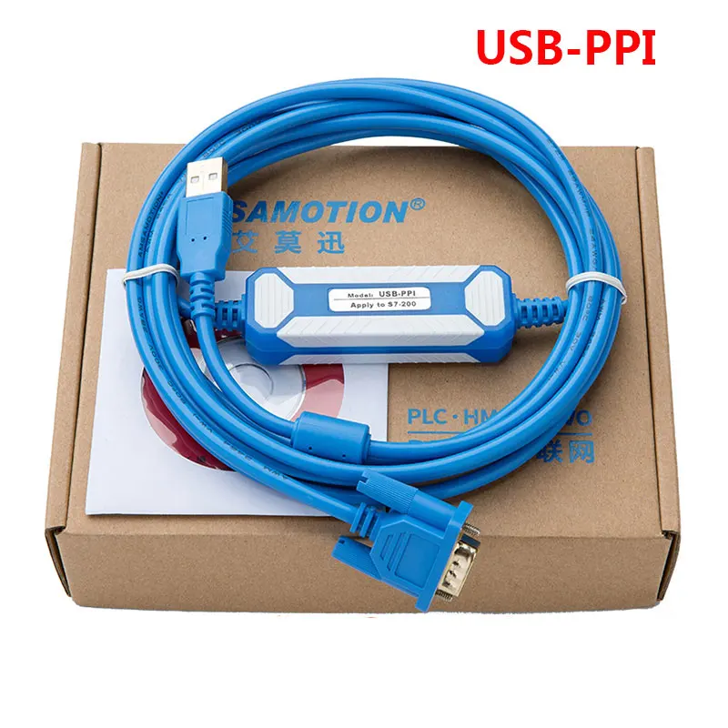 USB PPI кабель Simatic S7 200 USBPPI 6ES7901 3DB30 0XA0 6ES7 901 6ES79013DB300XA0 Wincc Win7 Бесплатная доставка|cable