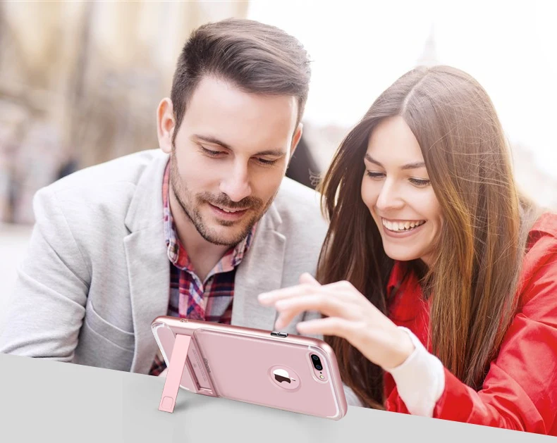 Для iphone 6 6S 7 8 X XR XSMax высокопрочный кронштейн TPU+ PC усиленный чехол для телефона с защитой от падения для iphone 6S 7 8Plus 11 11Pro Max