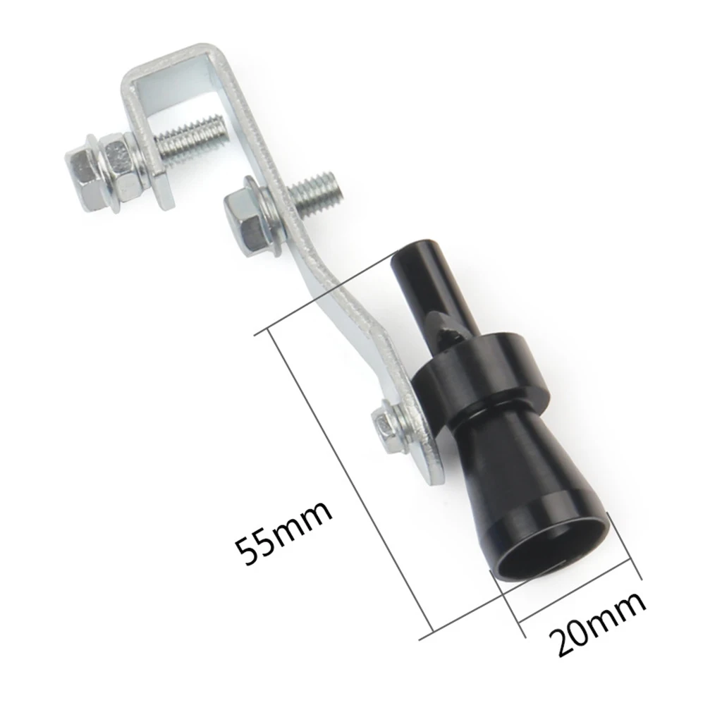 S/M/L/XL Auto Exhaust Sound Whistle Maker Whistle Aluminum Exhaust Pipe Sounder