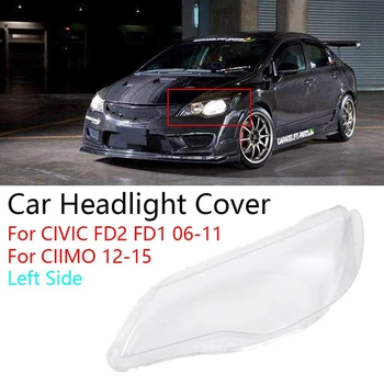 

Car Clear Headlight Lens Cover Replacement Headlight Shell Cover for Honda CIVIC FD2 FD1 2006-2011 CIIMO 2012-2015