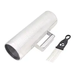 Metal Aluminum Sand Drum With Scraper Latin Merengue Instrument Inches Aluminum Drum X 12 4 Percussion Inches Sand Metal Q6l0
